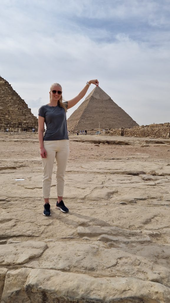 Pyramids in Cairo