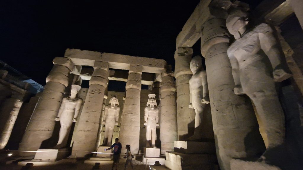 Luxor temple in Luxor