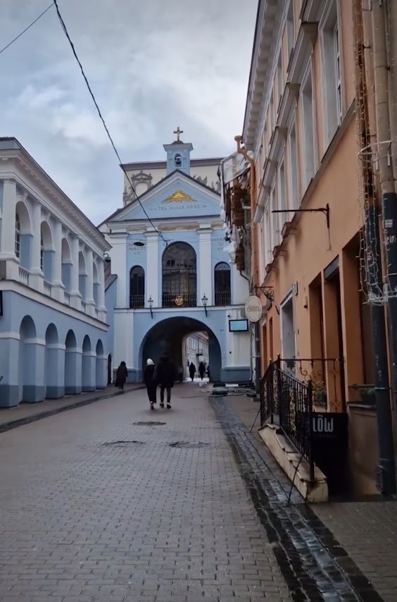 Vilnius old town gate