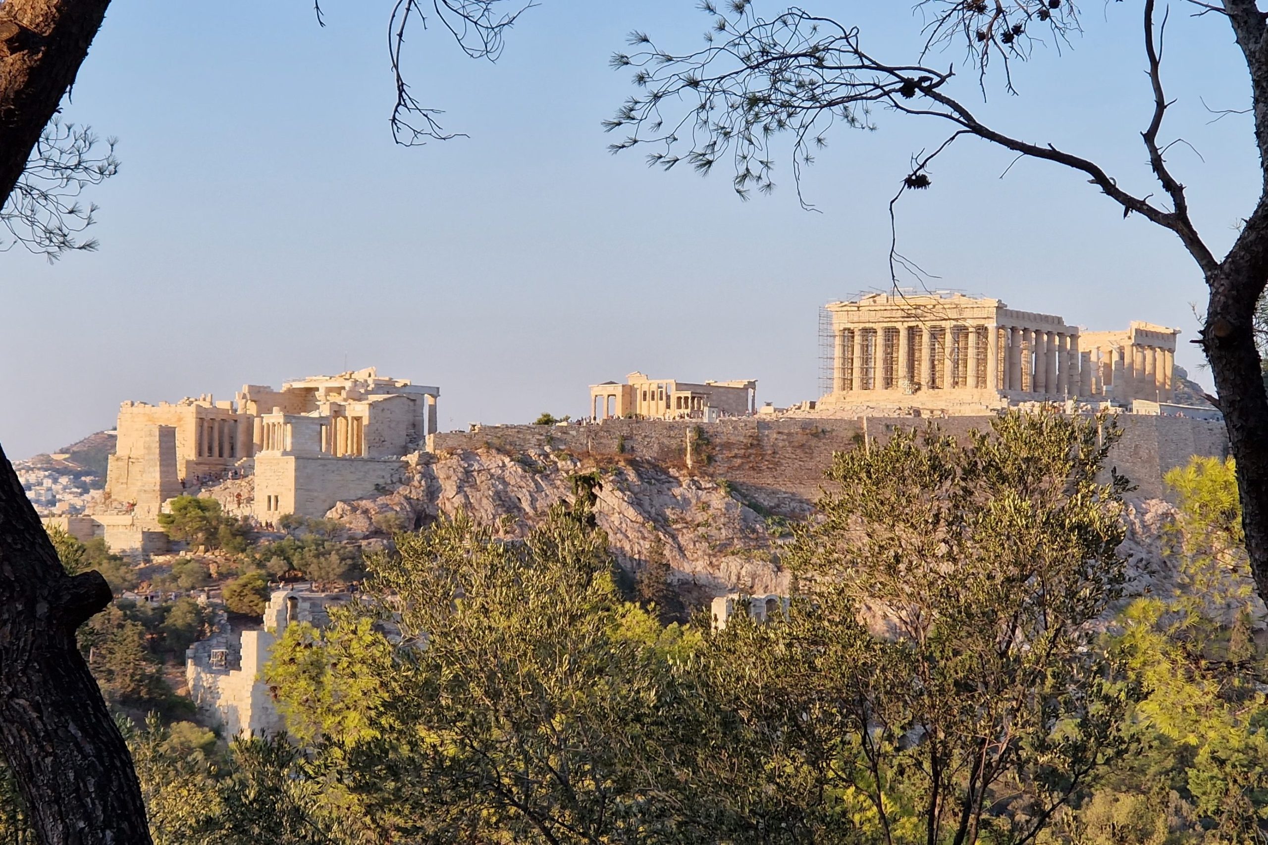 Akropolis in greece