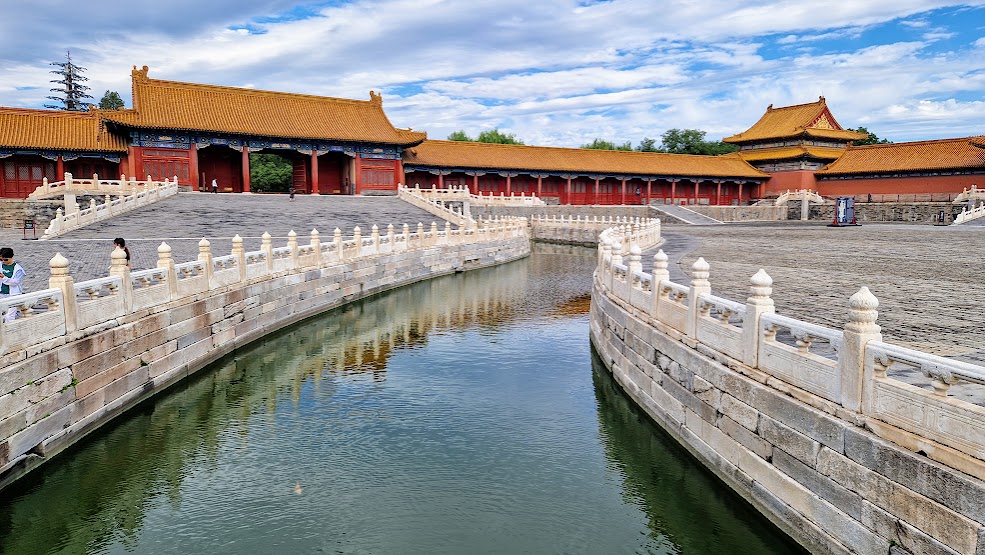 The forbidden city in beijing