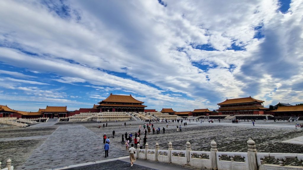 The forbidden city in beijing