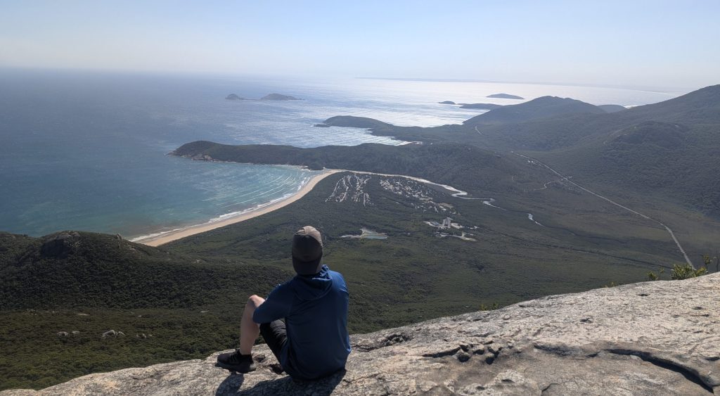 Mount Oberon summit - travel australia
