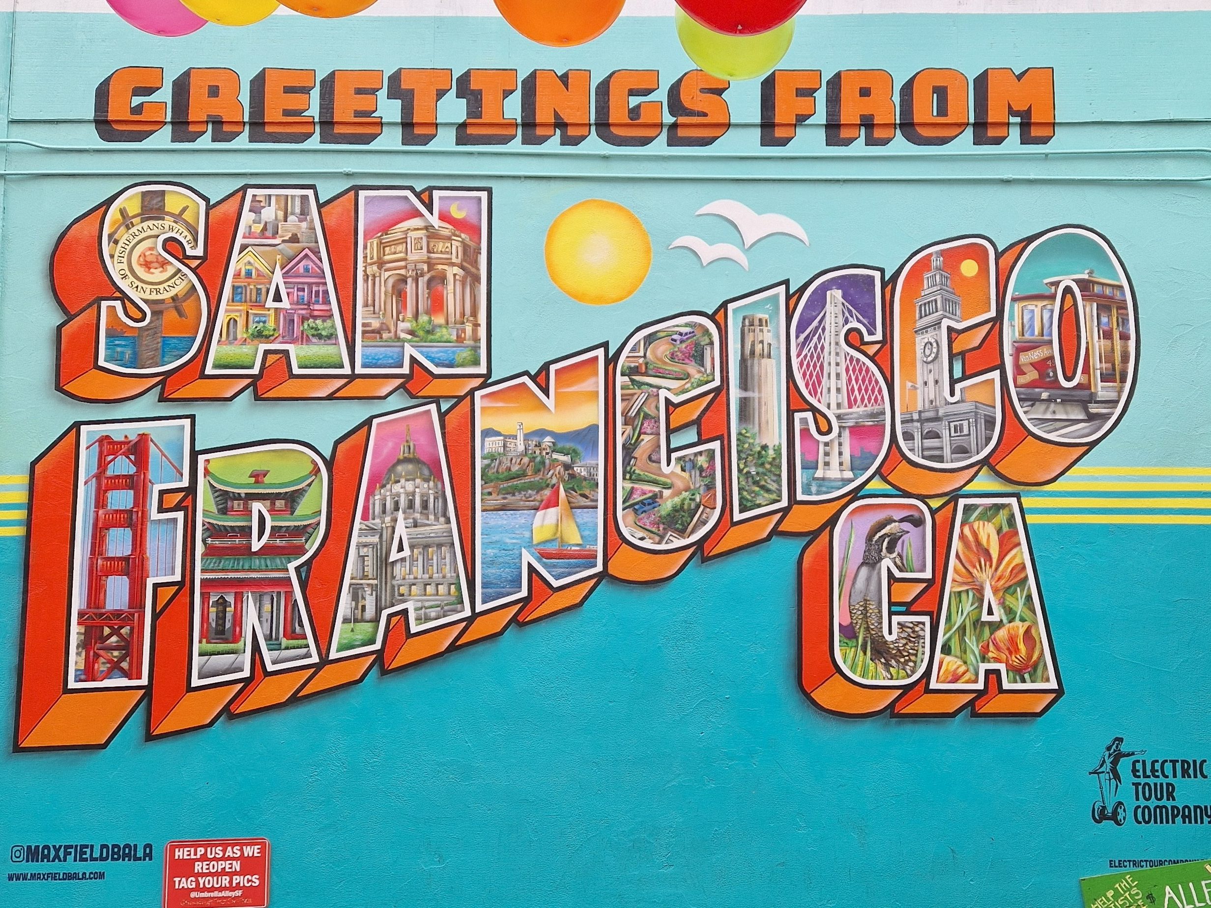 San Francisco mural